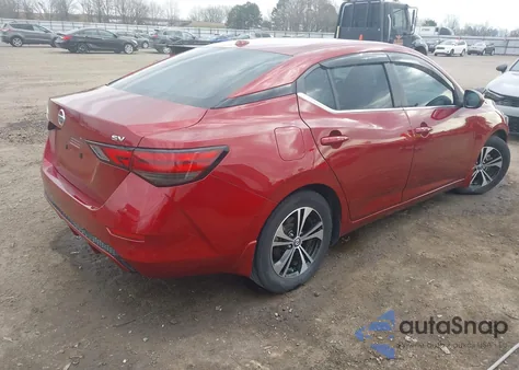 2021 Nissan Sentra Sv Xtronic Cvt z USA, uszkodzony, nr VIN 3N1AB8CV6MY265959